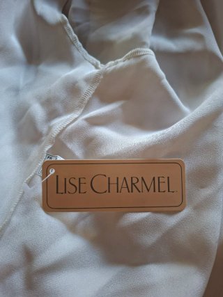 Bata Lise Charmel T.40 Blanca Seda