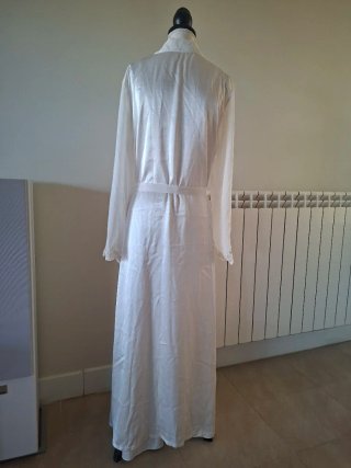 Bata Lise Charmel T.40 Blanca Seda