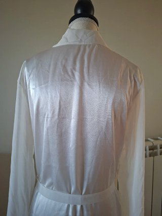 Bata Lise Charmel T.40 Blanca Seda