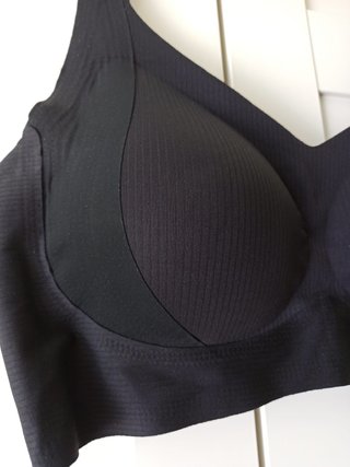Sujetador Negro Talla Grande