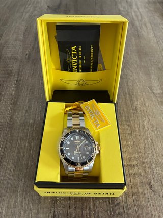 Reloj Invicta Hombre Nuevo Oro y Plata
