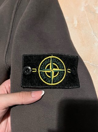 Sudadera Stone Island Gris Talla XL