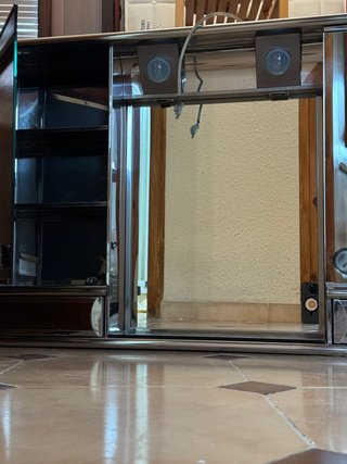 Mueble baño vintage metalico