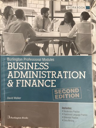 Business Administration Finance Sts 2 Ed (ciclo...