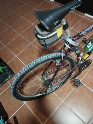 Bicicleta Montaña Bianchi Peregrine Morada