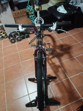 Bicicleta Montaña Bianchi Peregrine Morada