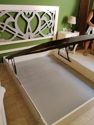 Somier y colchón matrimonio 150cm