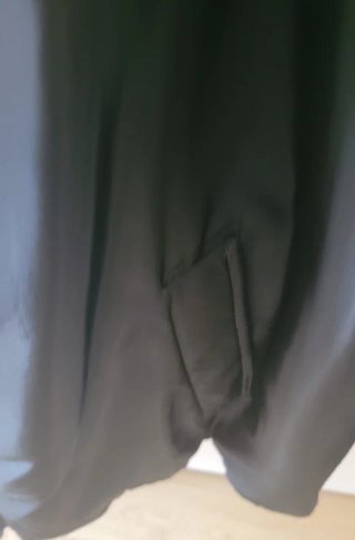 Anorak reversible azul y negra T54