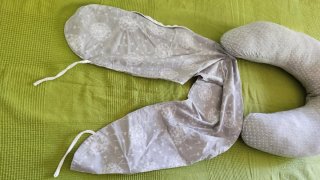 Cojín de lactancia con funda extra