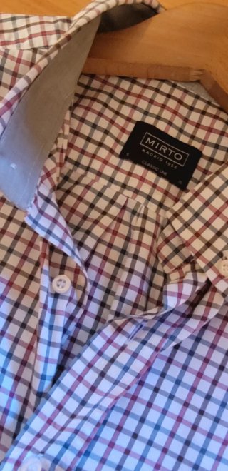 Camisa de cuadros Mirto