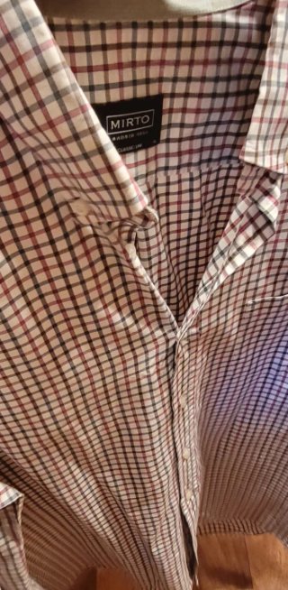 Camisa de cuadros Mirto