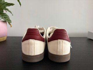 Adidas Samba Beige y Rojo