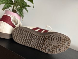 Adidas Samba Beige y Rojo