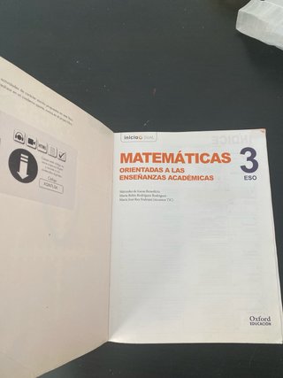 Matemáticas orientadas a las enseñanzas académi...