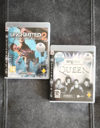Juegos PS3: Uncharted 2 y SingStar Queen