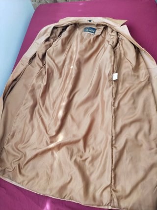 Abrigo de cuero Galante Talla M