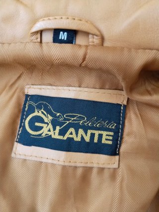 Abrigo de cuero Galante Talla M