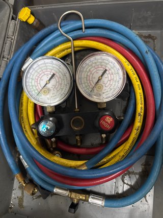 Manómetro Analizador Refrigeración A/A