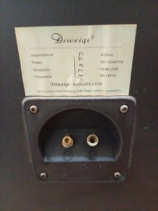 Altavoces Diweiqi Madera Retro 30-150w(RMS)