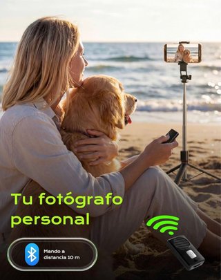 SIN ABRIR 3 en 1 Palo Selfie Trípode Móvil 170 cm