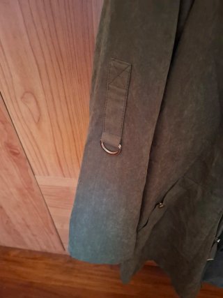 Chaqueta Cortefiel Verde Militar Talla S