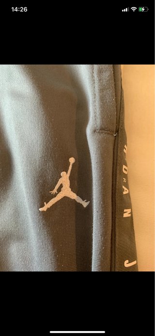 Conjunto Chándal Jordan Gris y Negro