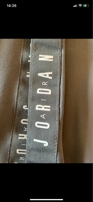 Conjunto Chándal Jordan Gris y Negro