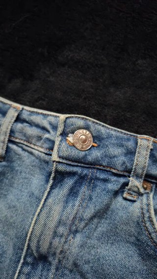 Falda vaquera Pull&Bear desgastada