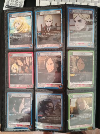 Cartas Attack on Titan