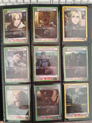Cartas Attack on Titan