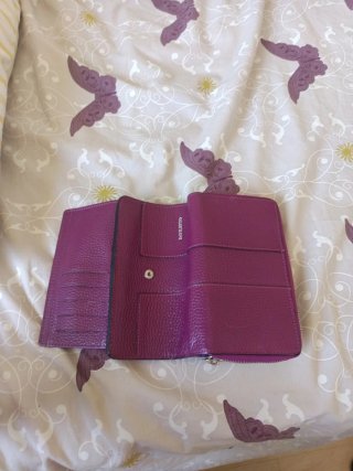 Cartera Daviletto Morada Grande