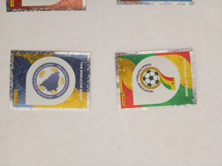 Lote 6 cromos de escudos  World Cup 2026 Panini
