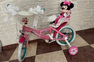 Bicicleta infantil Minnie Mouse