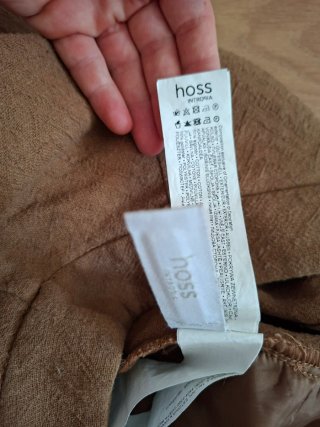 Pantalones Hoss Intropia Marrones