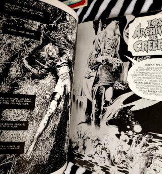 Lote terror tres Revistas Creepy + DVD Creepshow