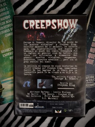 Lote terror tres Revistas Creepy + DVD Creepshow