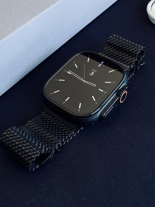 Apple Watch Ultra 2 Correa Milanese Negra
