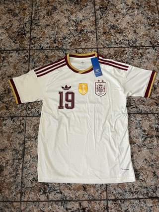 Camiseta España 2 Estrellas Talla L Lamine Yamal
