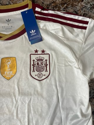 Camiseta España 2 Estrellas Talla L Lamine Yamal
