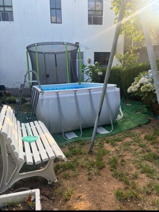 Piscina familiar rectangular