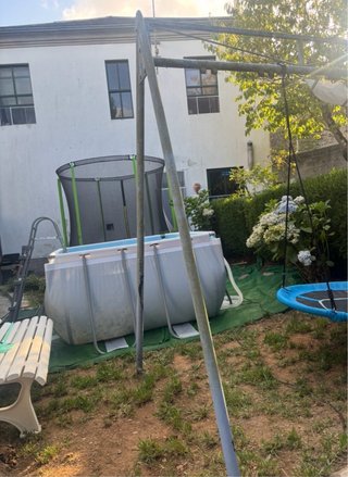Piscina familiar rectangular