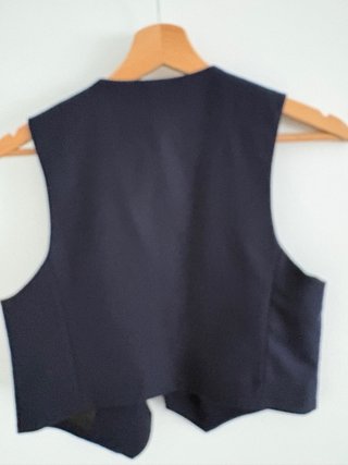 Chaleco Zara Azul Talla XS
