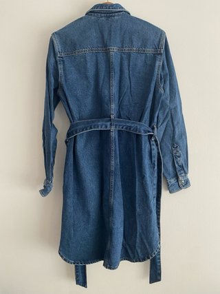 Vestido vaquero con cinturón