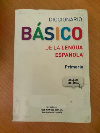 Diccionario Basico de la lengua Española PRIMARIA