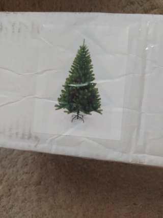 Árbol de Navidad artificial 180 cm – usado una vez