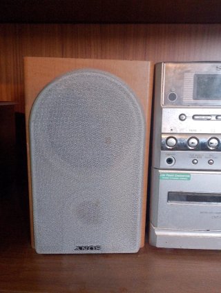 Minicadena Sony CD/Cinta/Radio Plata