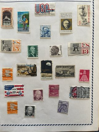 Lote de 20 sellos vintage variados