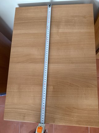 Conjunto Escritorio, Mesita y Baldas Madera