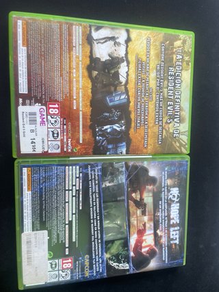 Lote Resident Evil 5 Gold Edition y 6 Xbox 360