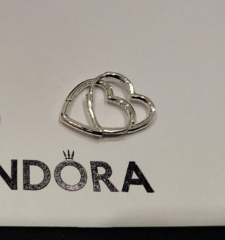 Pendientes Pandora Corazón Plata